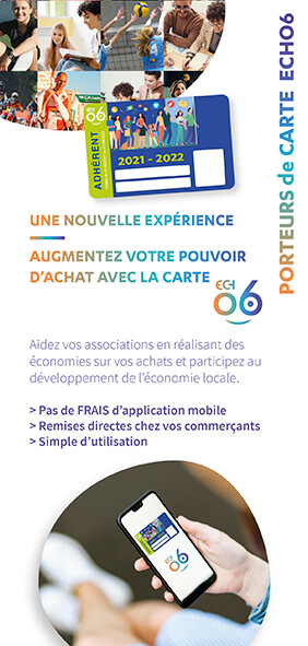 echo6tm FLYER porteur de carte